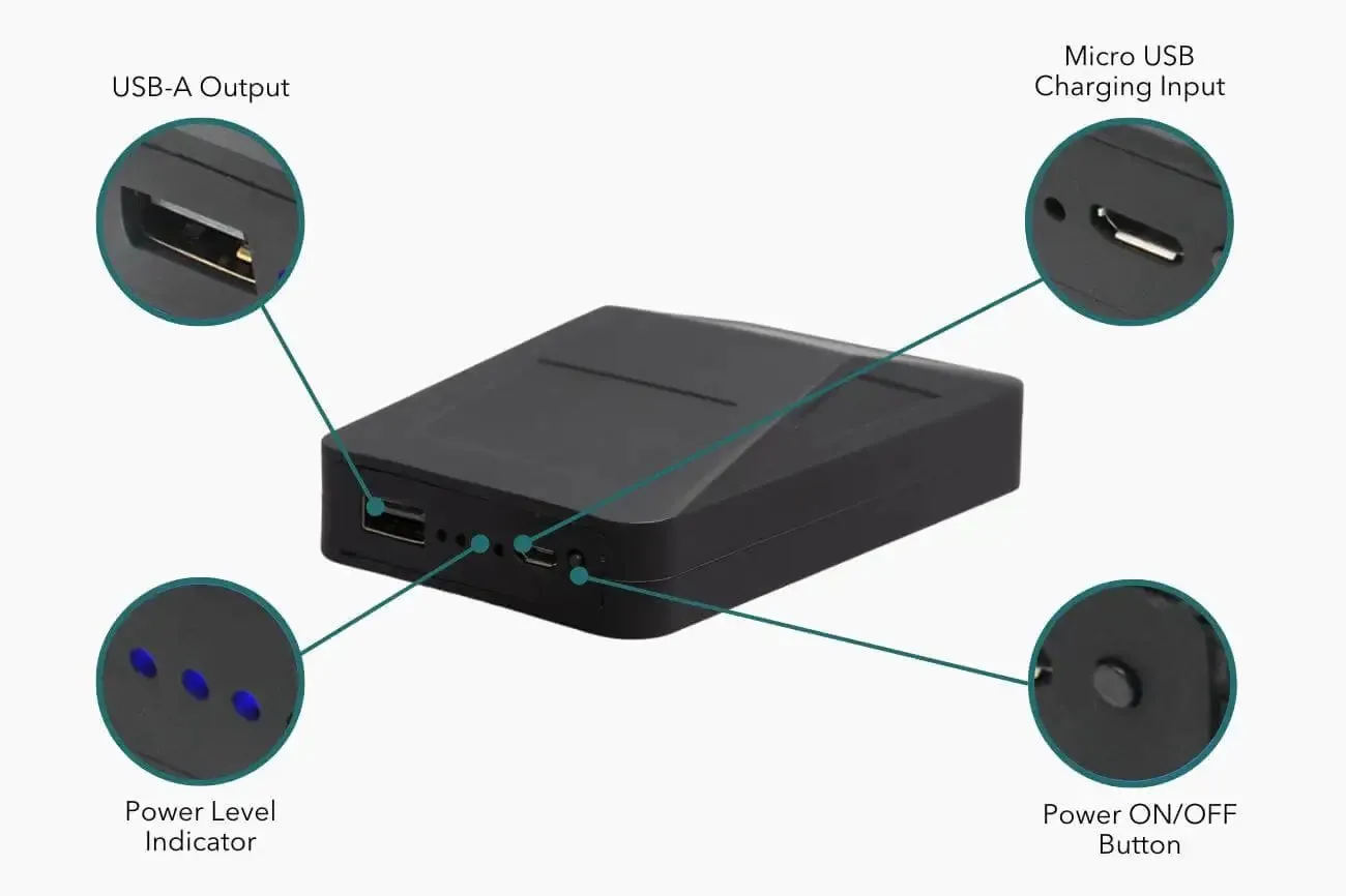 CYBERBRANDS POWERBANK 5000mAh PHONE CHARGER