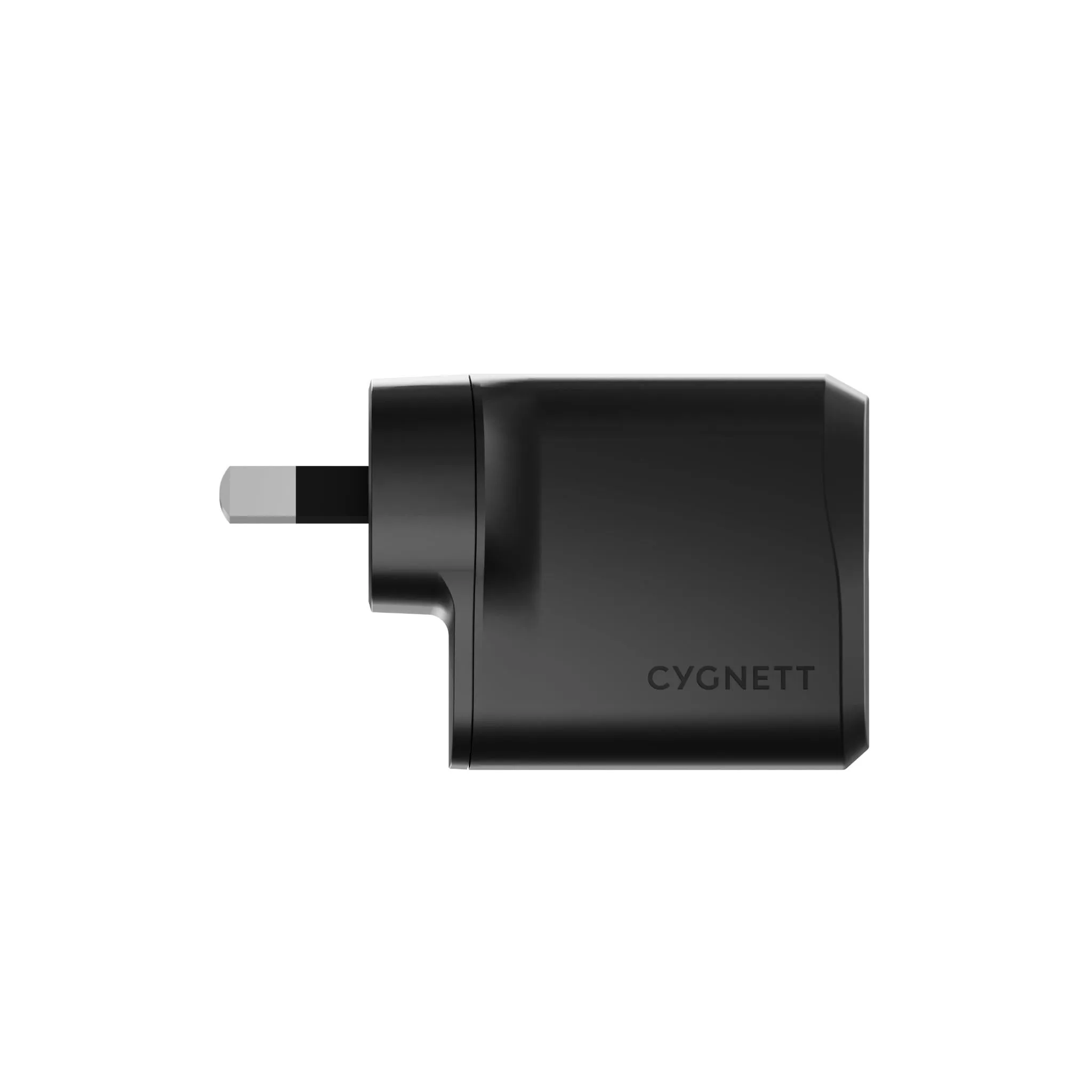 Cygnett PowerPlus 30W Single Port USB-C Wall Charger (Black)