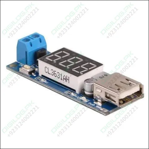 Dc To Dc 2a Usb Charger 4.5-40v To 5v Step-down Buck Converter Voltmeter Module