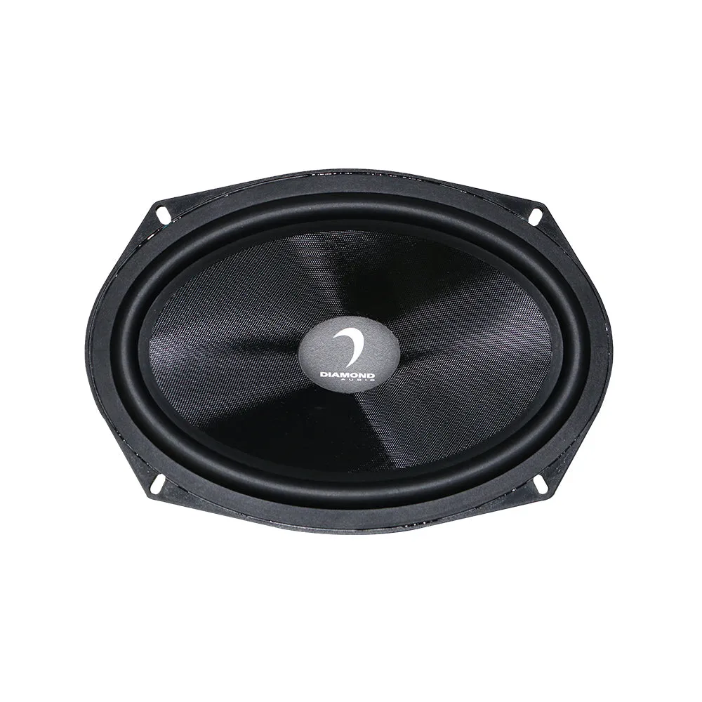 DES69C - 6x9" 2-way Component System 25mm Aluminum Dome Tweeter