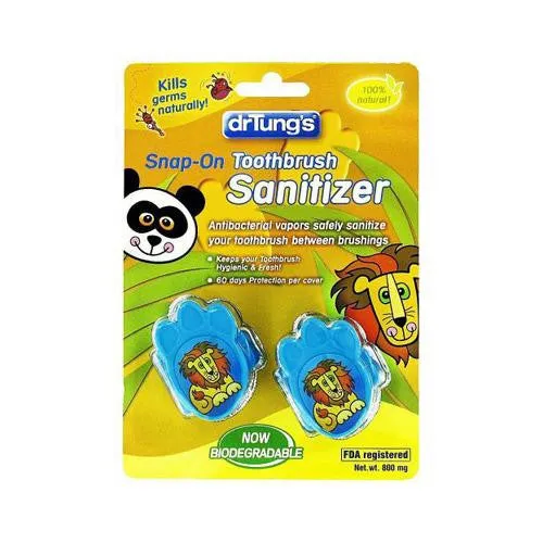 Dr. Tung's Kid's Toothbrush Sanitizer - Case Of 12 - 2 Packs