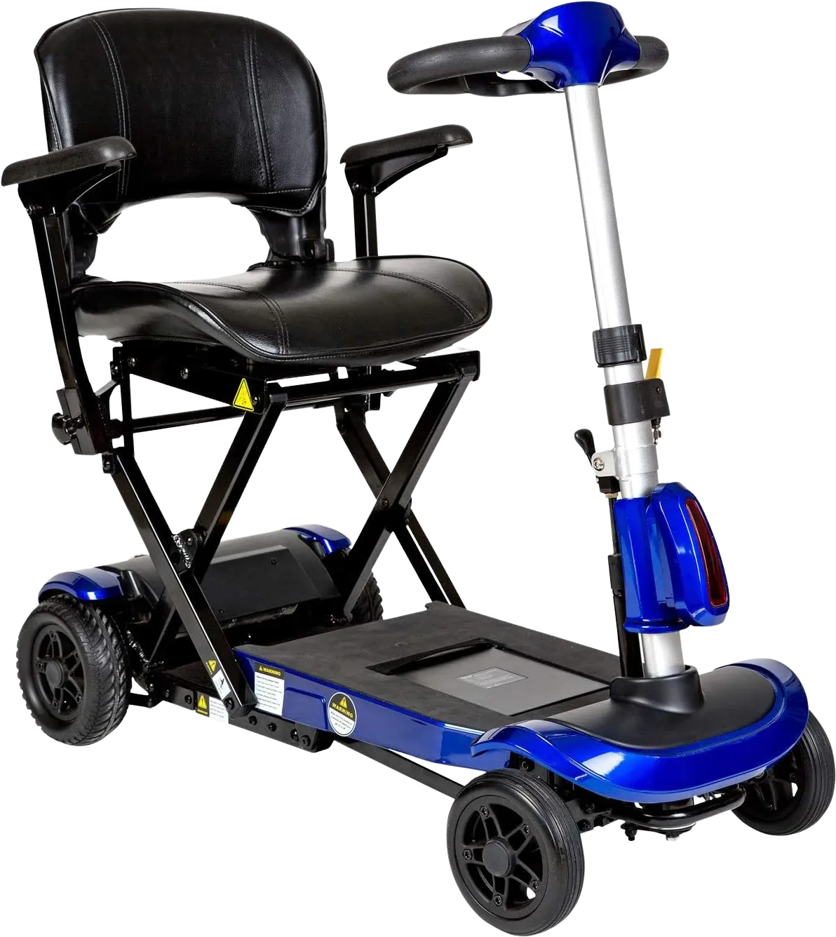 Drive Medical ZOOME-FLEX-AUTO Folding Mobility Scooter 4-Wheel Blue New