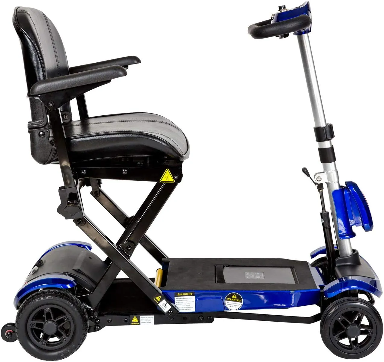 Drive Medical ZOOME-FLEX-AUTO Folding Mobility Scooter 4-Wheel Blue New