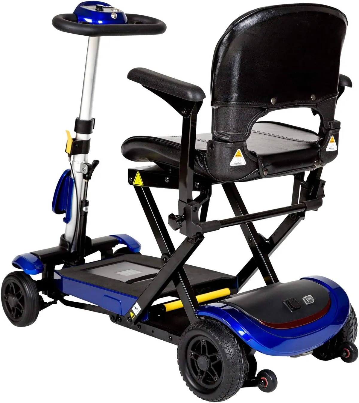 Drive Medical ZOOME-FLEX-AUTO Folding Mobility Scooter 4-Wheel Blue New