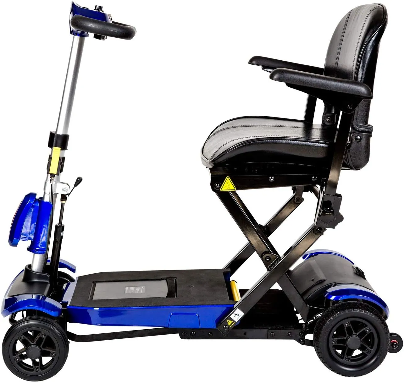 Drive Medical ZOOME-FLEX-AUTO Folding Mobility Scooter 4-Wheel Blue New