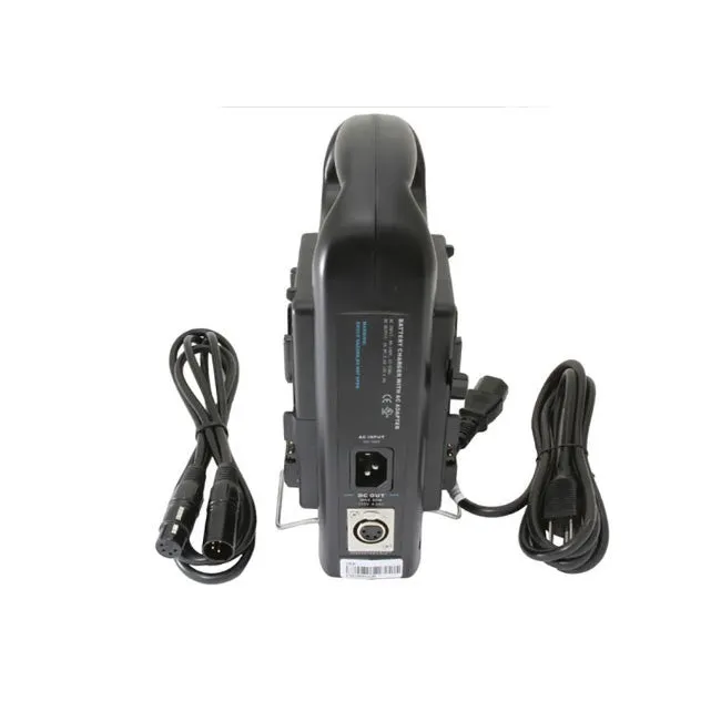 Dual V-Mount Battery Charger with XLR Output