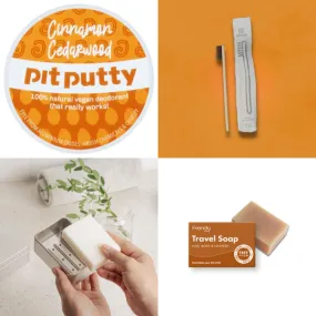 Eco-friendly gift set for travel