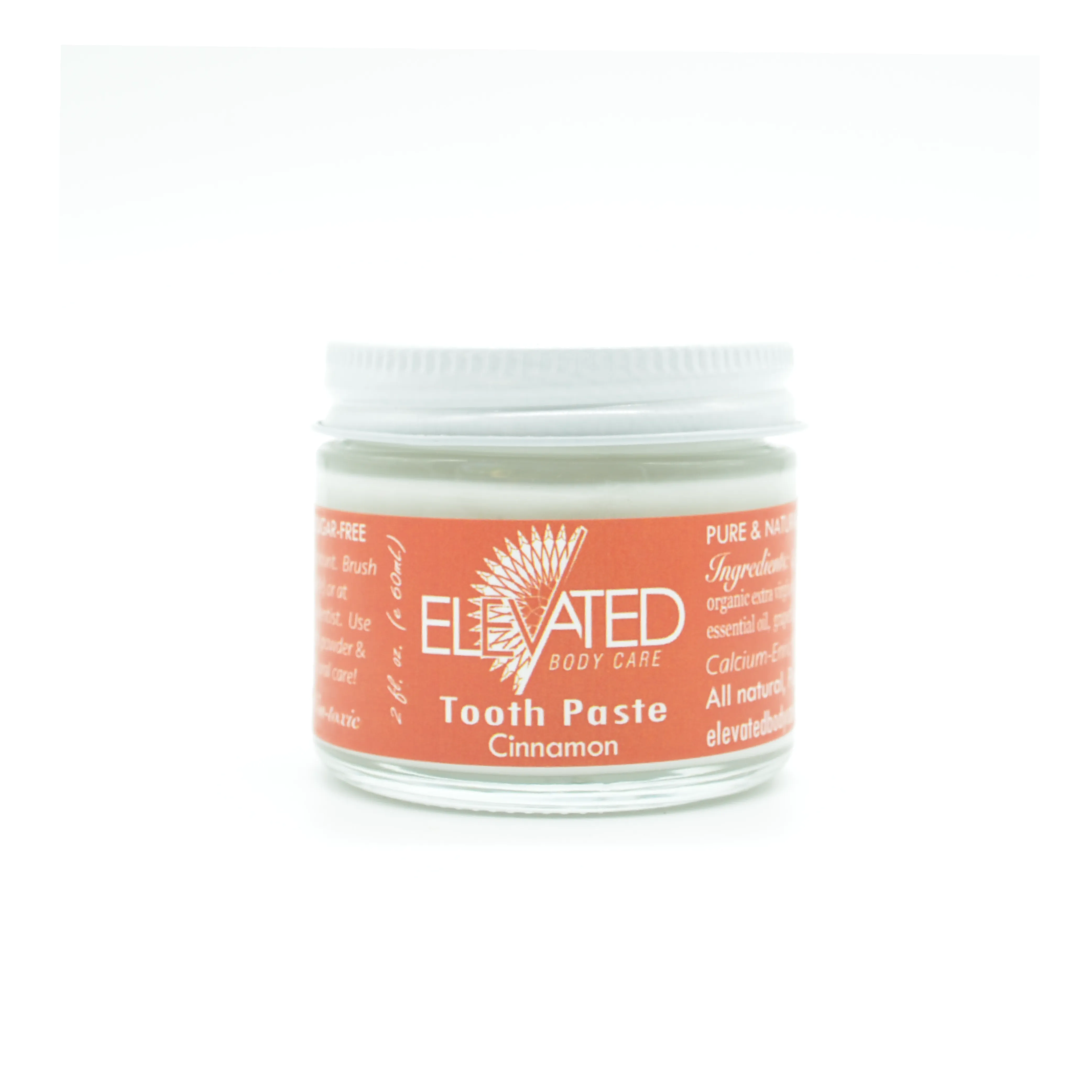 ELEVATED Natural Fluoride Free Toothpaste w/Xylitol