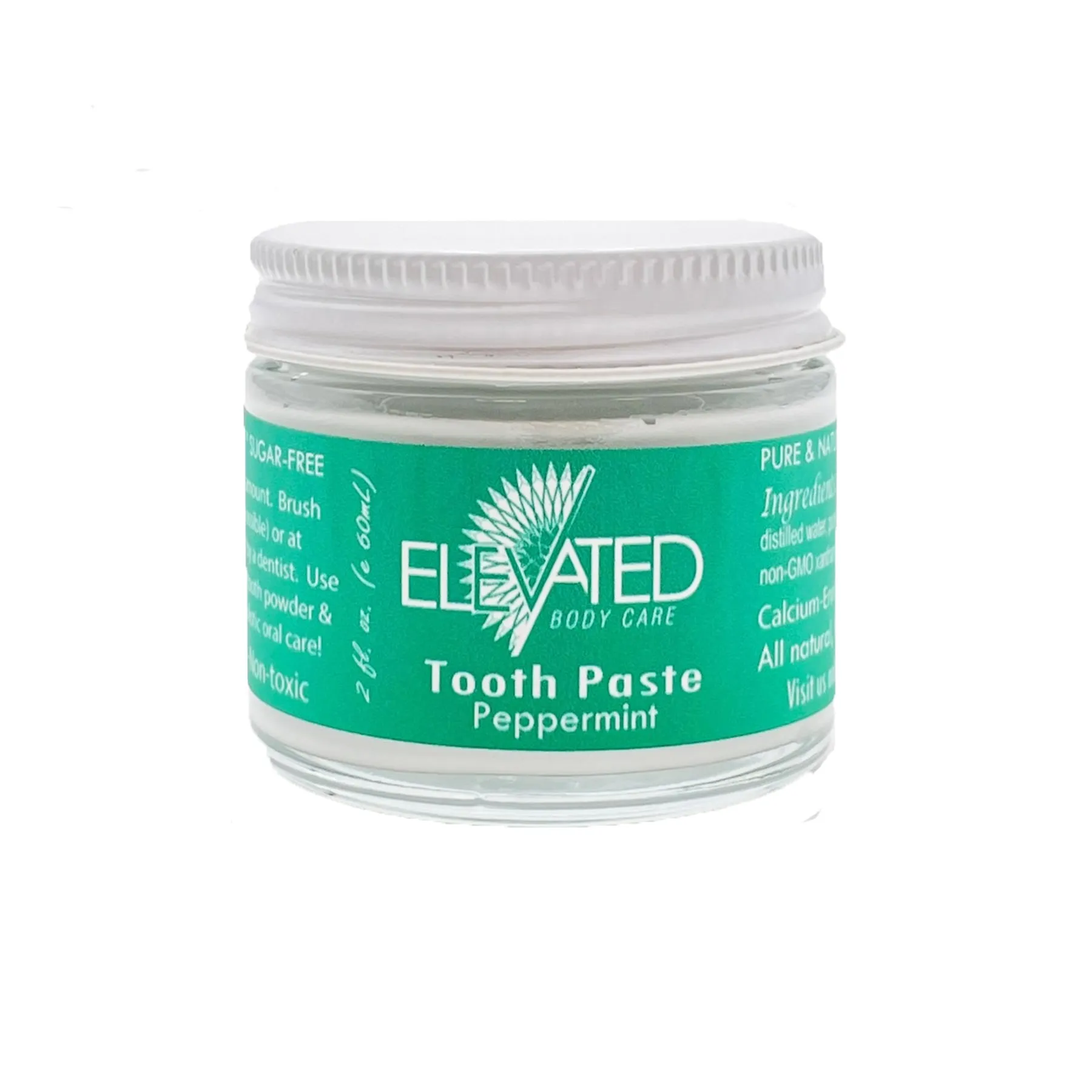 ELEVATED Natural Fluoride Free Toothpaste w/Xylitol