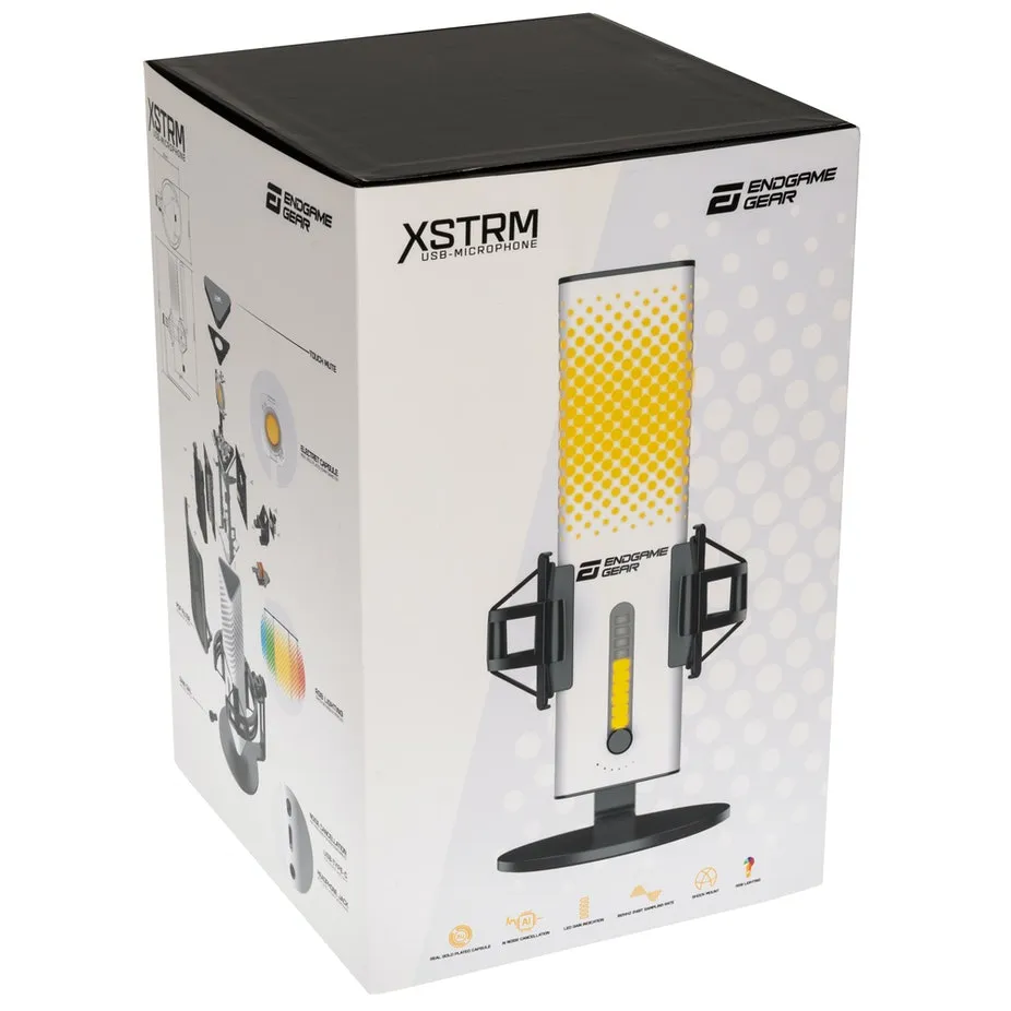 Endgame Gear XSTRM RGB USB Microphone White - Grade A