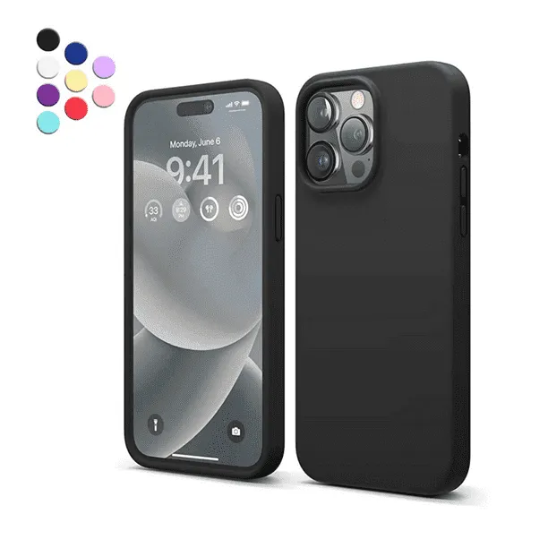 Entronix Case Designed for iPhone 14 Pro Max Silicone Case, Protection Shockproof Dustproof Anti-Scratch Case, Liquid Cover