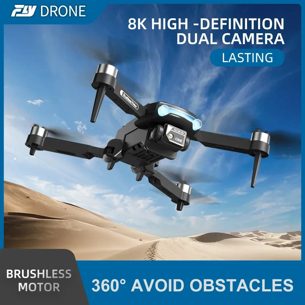 F169 8K Rc Drone 4K Professional with HD Camera  WIFI