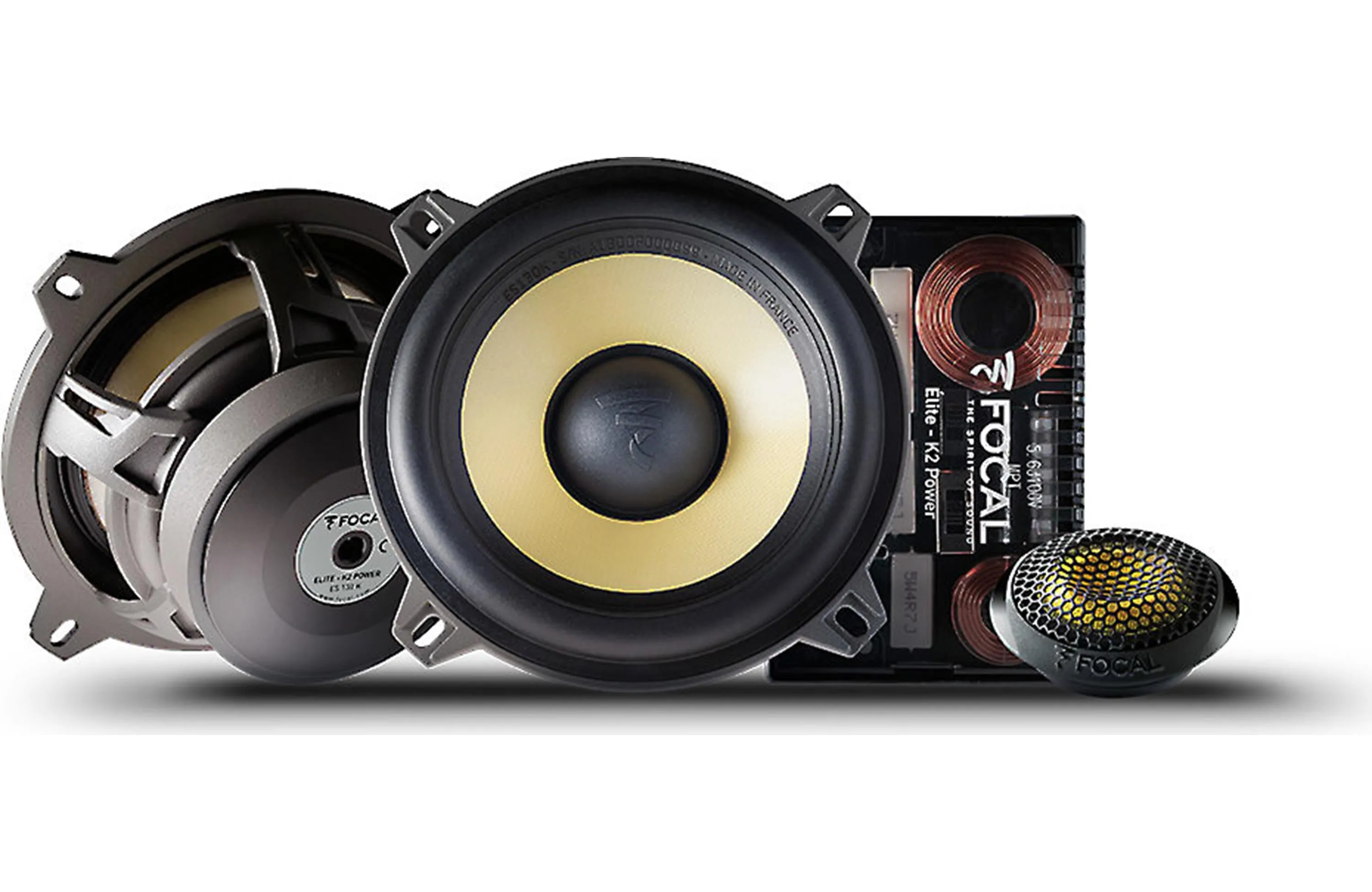 Focal ES 130 K K2 Power 5.25" 2 Way Component Speaker (Pair)