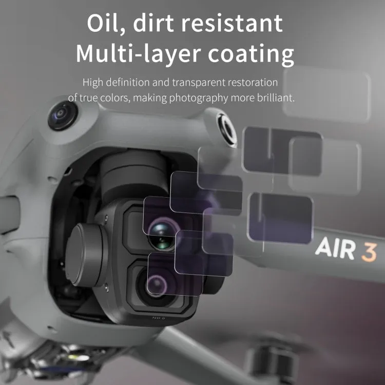 For DJI Air 3 STARTRC Drone Lens Filter, Lens:UV