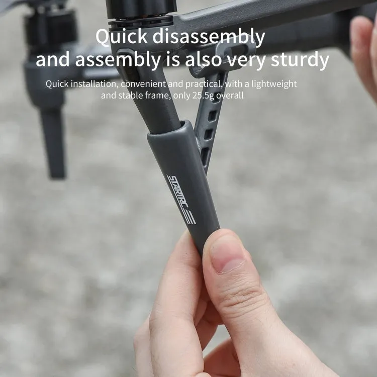 For DJI Mavic 3 Pro STARTRC Split Type Heightened Anti-fall Landing Gear Training Rack(Grey)