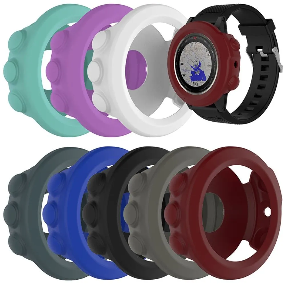 Garmin Fenix 5X / 5X Plus silicone cover - Wine Red