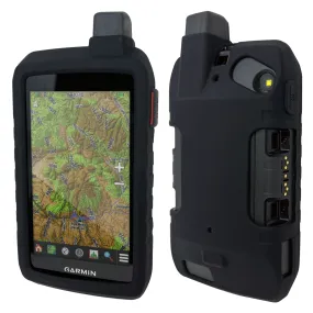 Garmin Montana 700/700i/750/750i Silicone Protective Case (Black) - Rugged Handheld GPS Navigator Accessories