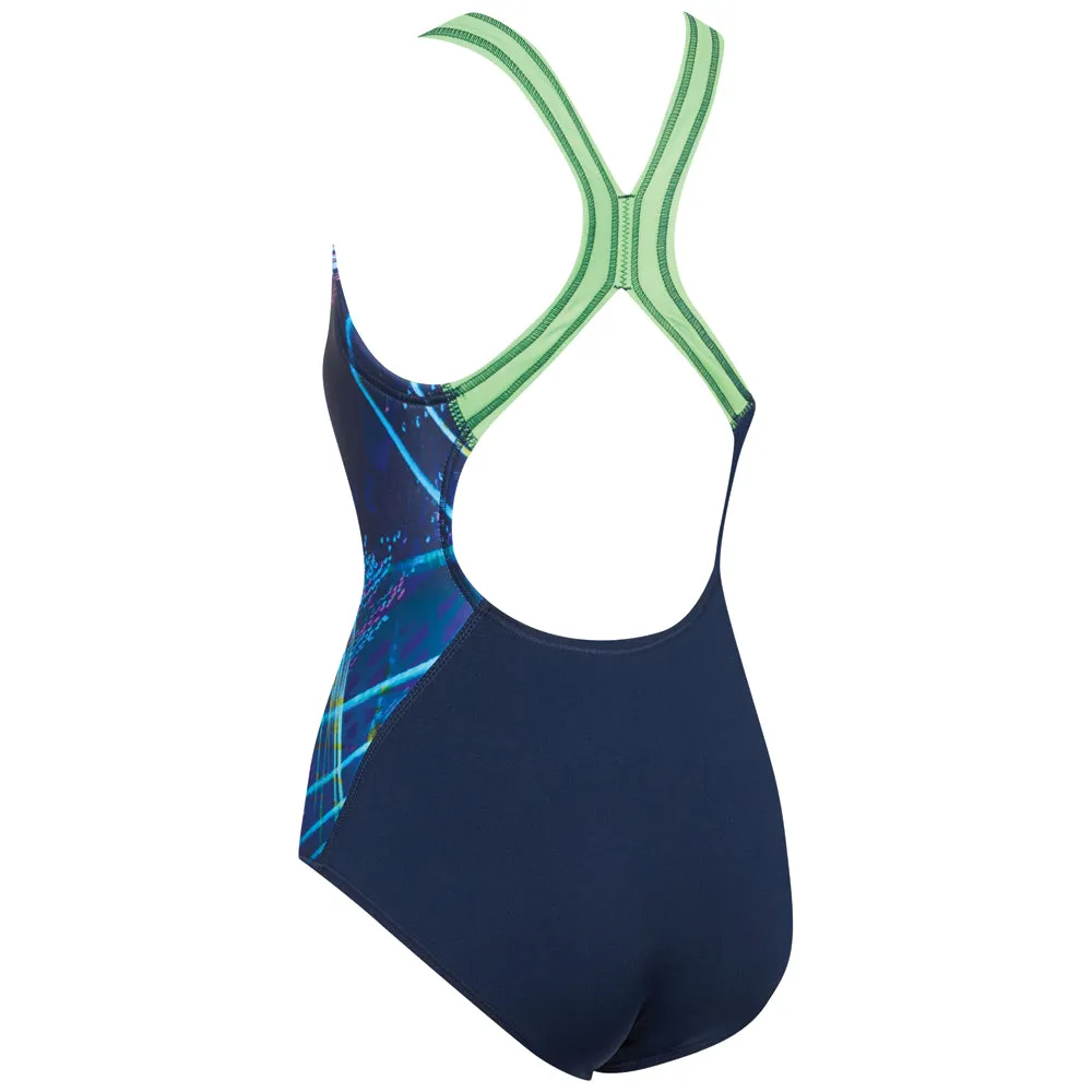 Girls Power Surge Flyback Swimming Costume