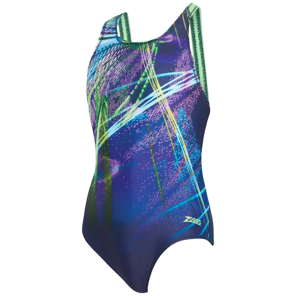 Girls Power Surge Flyback Swimming Costume