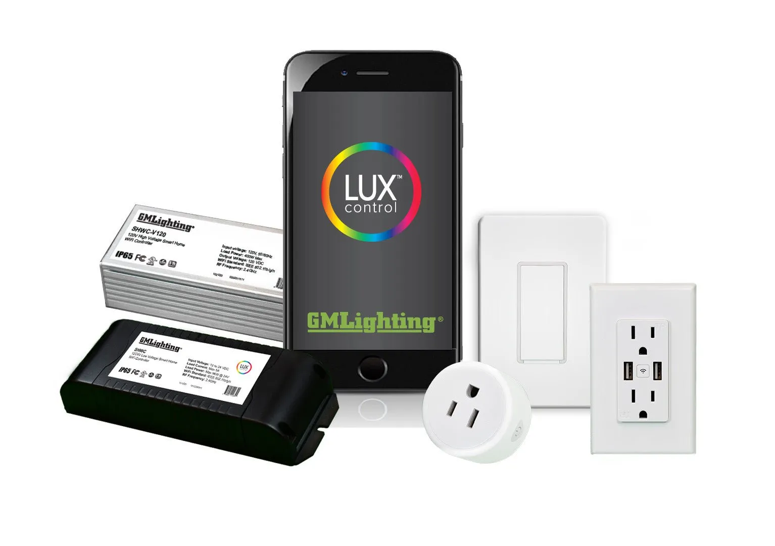 GM Lighting SHWC LUXcontrol™ SMART STANDARD CONTROLLER (12V/24V)