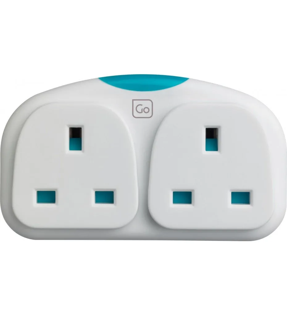 Go Travel Continental Adaptor (UK - Europe)