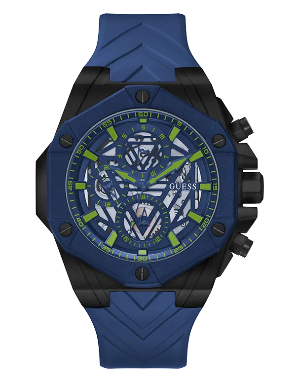 Guess - Blue Formula Silicone Watch - GW0579G3 - 786533