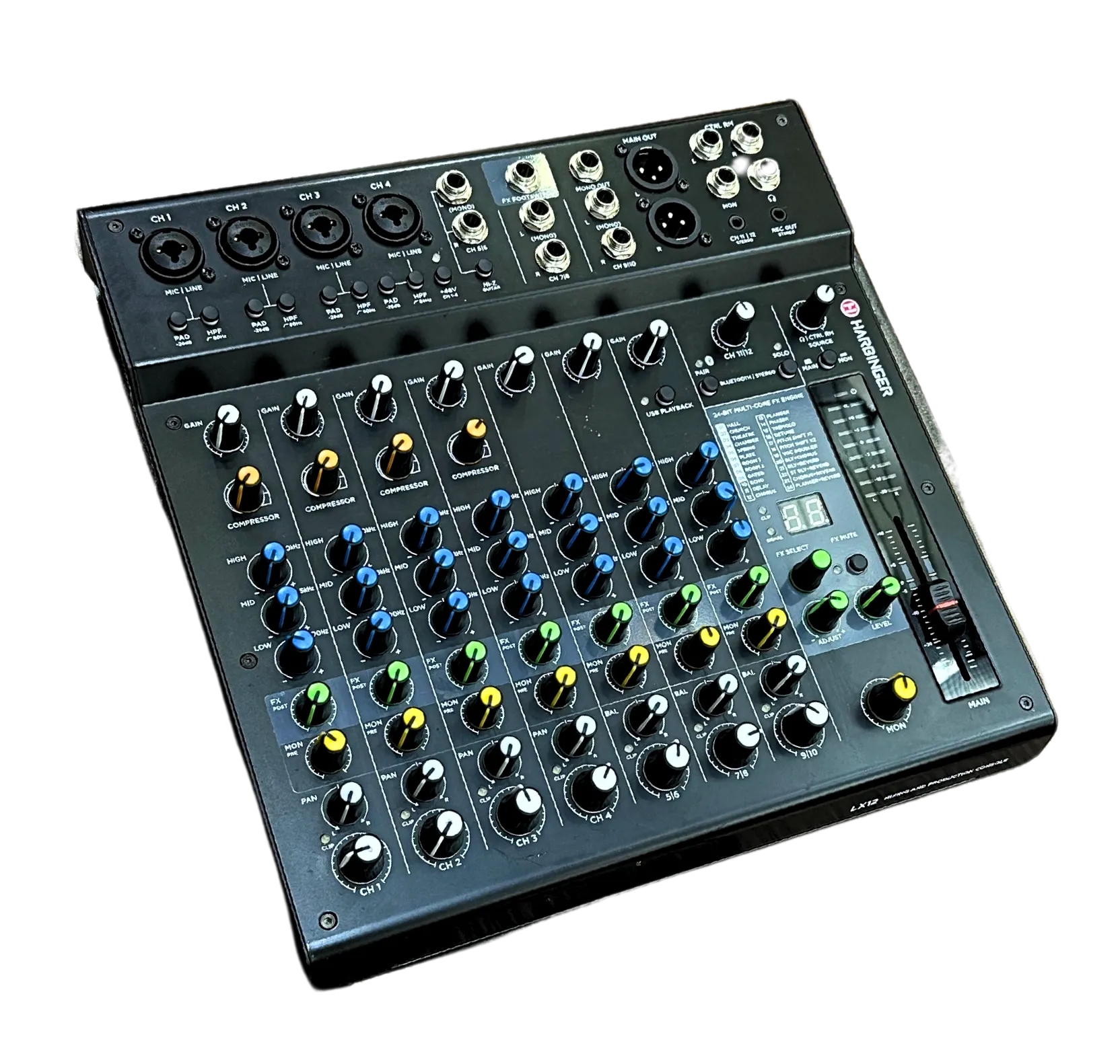 Harbinger LX12 12-Channel Mixer