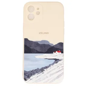 Iceland Canvas Paint Designed iPhone Case