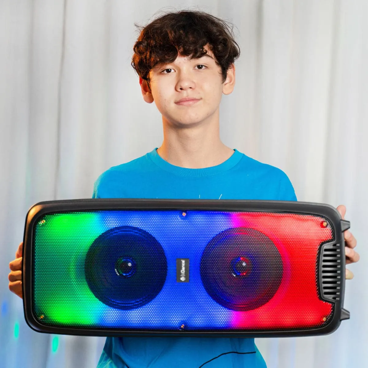 iDance BT Wireless Speaker with Disco Flame Lights   Voice Changer