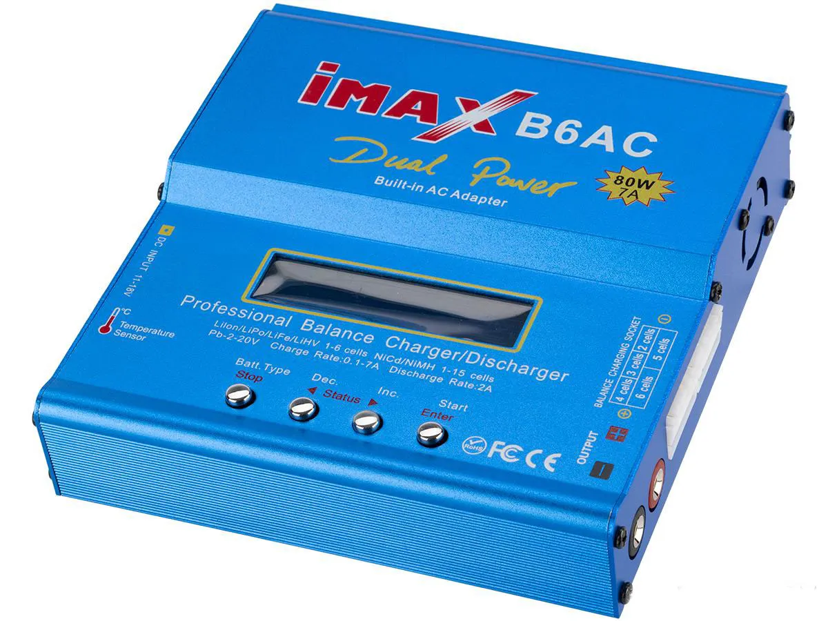 IMAX B6AC  80W/7A Computer Battery Balancer Charger V1 ( NiCd / NiMh / LiPo / LiLon / LiMn )