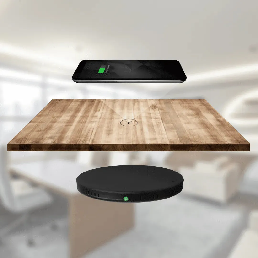 InvisiQi Innovative Long Distance Wireless Underbench Phone Charger