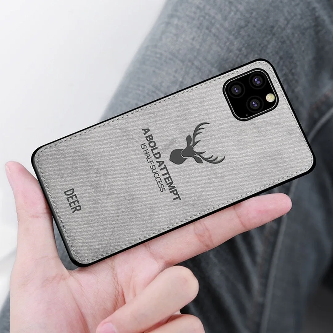 iPhone Series Deer Pattern Inspirational Soft Case