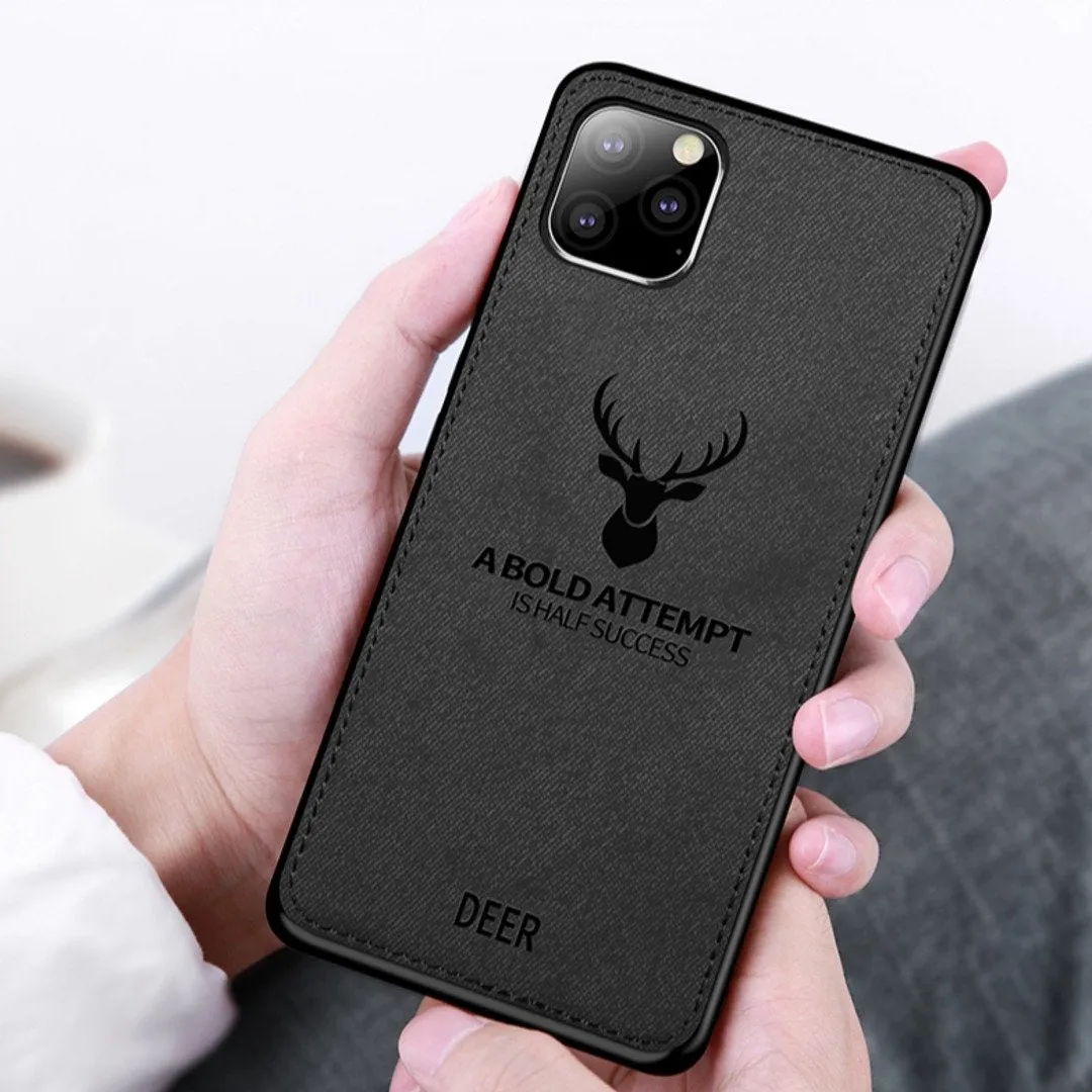 iPhone Series Deer Pattern Inspirational Soft Case