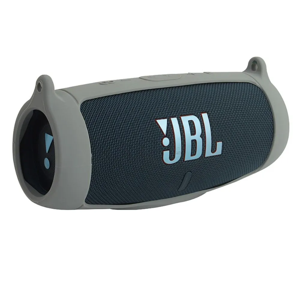 JBL Charge 5 silicone case   shoulder strap - Grey