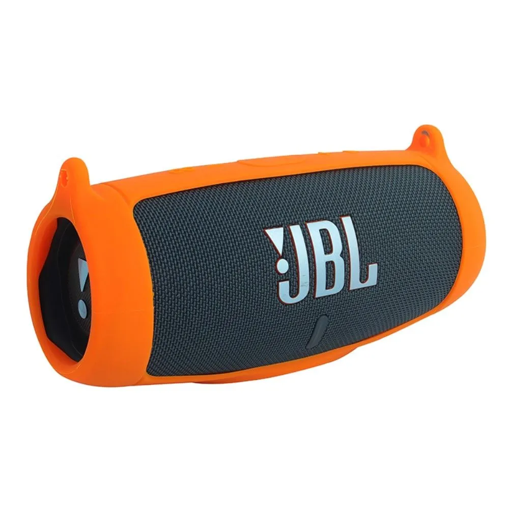 JBL Charge 5 silicone case   shoulder strap - Orange