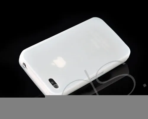 Jelly Series iPhone 4 and 4S Silicone Case - White