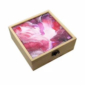 Jewellery Box Makepup Organizer -  Space Pink Watercolor