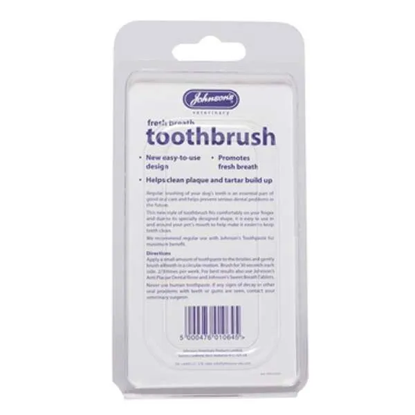 Johnson's Veterinary Toothbrush Cats & Dogs