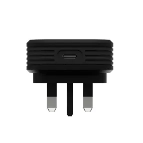 Juice 25W USB-C Mains Fast Charger Plug – Black