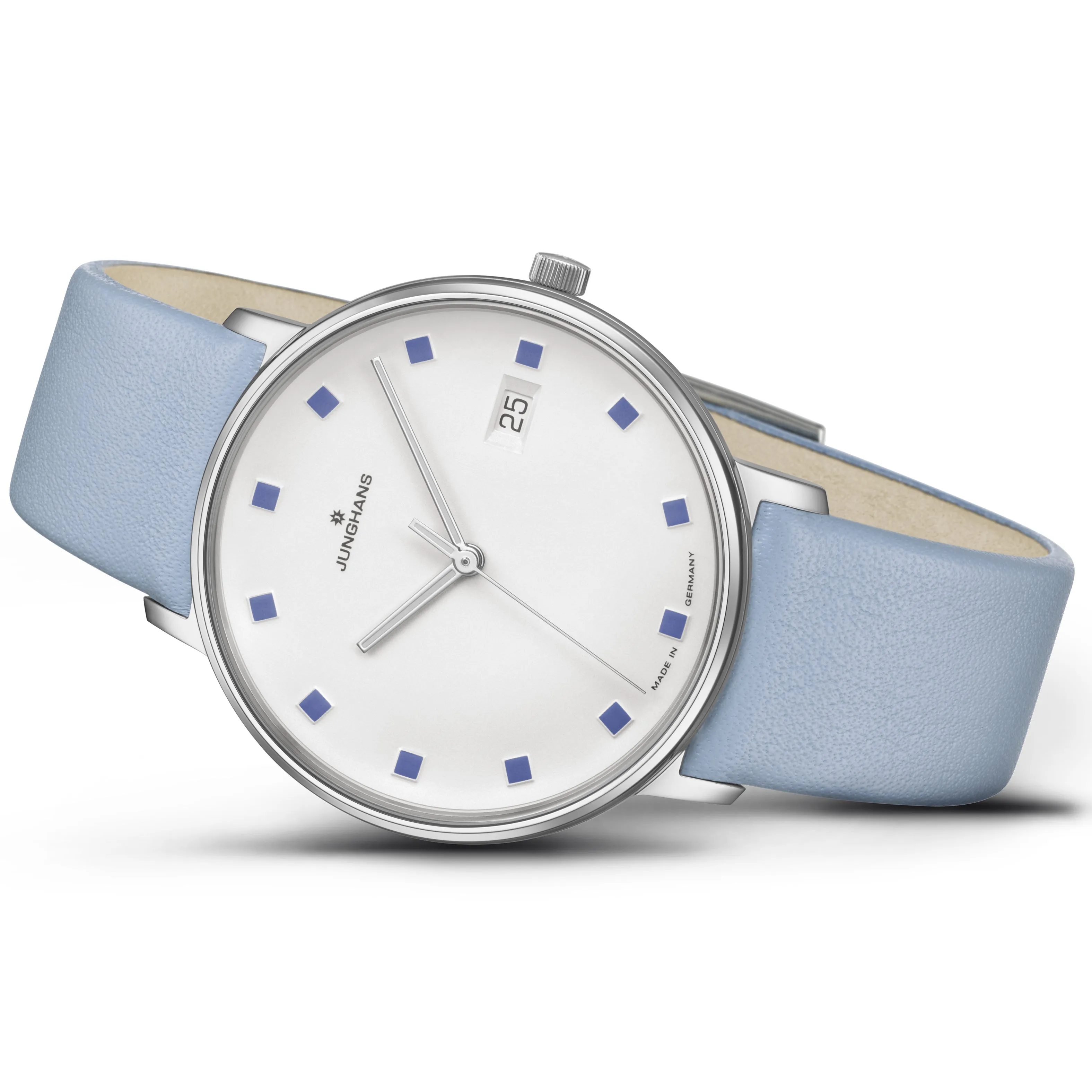 Junghans FORM Damen Ladies Blue Watch 47/4055.00