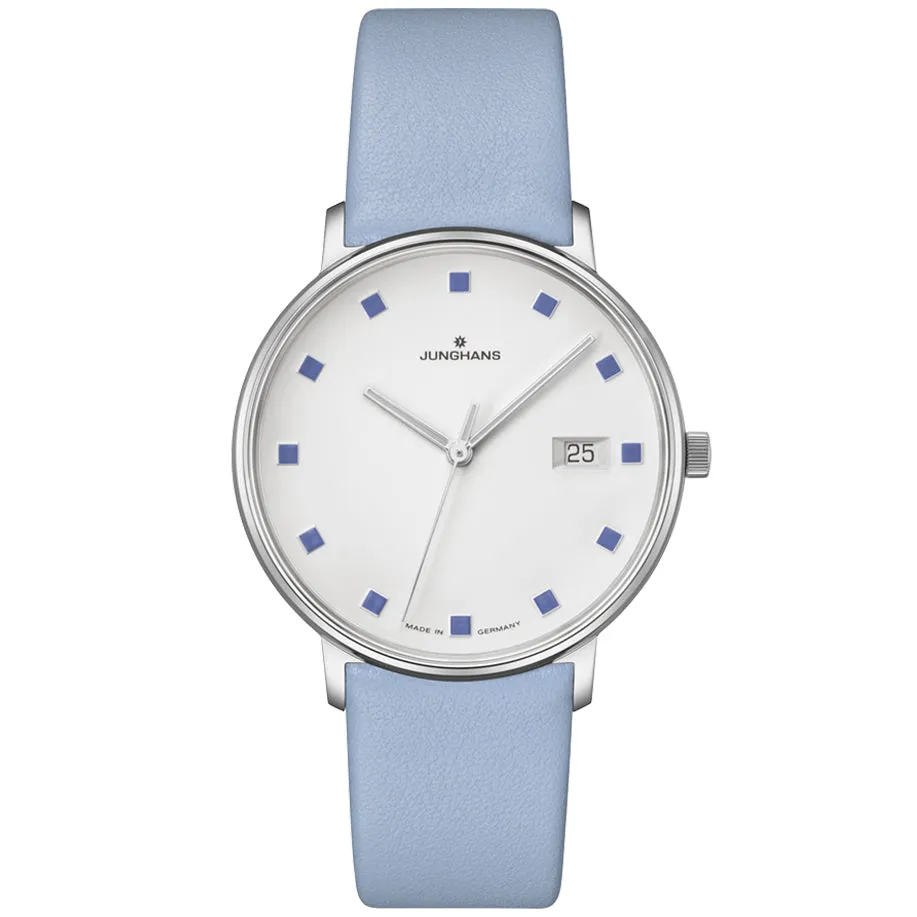 Junghans FORM Damen Ladies Blue Watch 47/4055.00