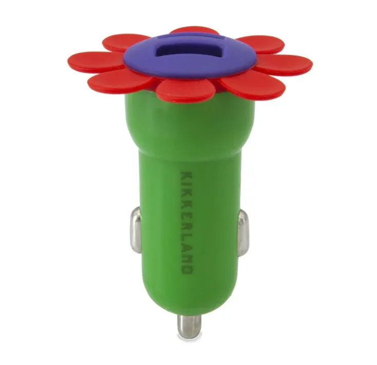 Kikkerland Flower USB Car Charger