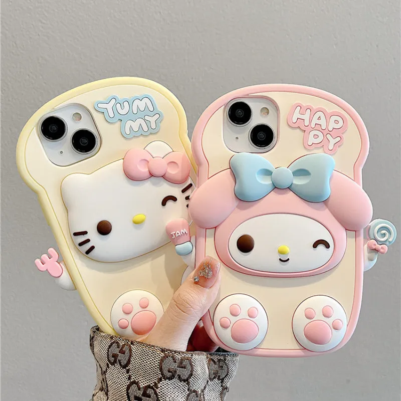 Kitty and Melo Silicone Phone Case KI488