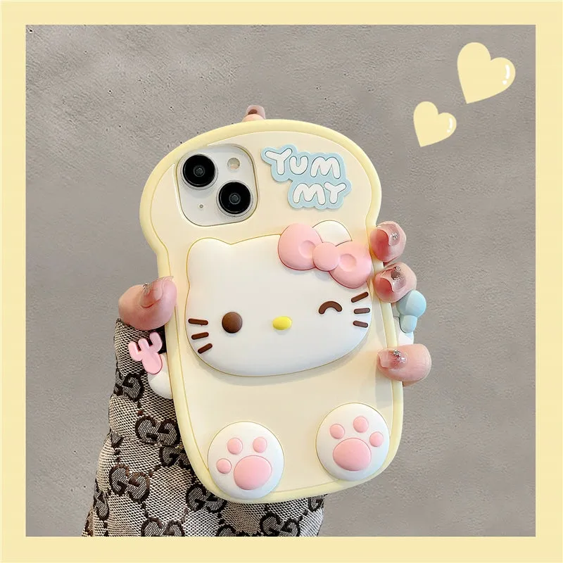 Kitty and Melo Silicone Phone Case KI488