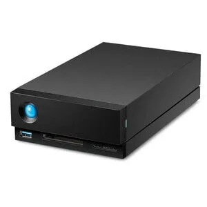 LaCie STHS16000800 16 TB Desktop Hard Drive - External - Thunderbolt 3, USB 3.0 - 7200rpm - 5 Year Warranty