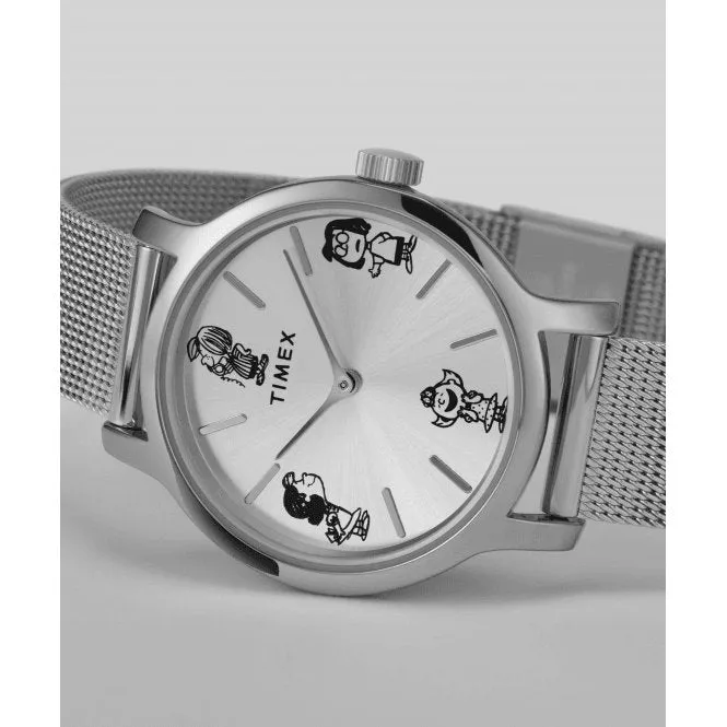 Ladies Peanuts Transcend Silver-Tone Watch TW2W46000