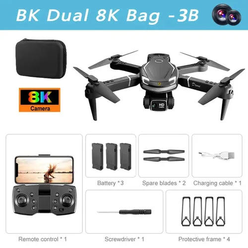 Lenovo V88 Drone 8K Professional HD Aerial Dual-Camera 5G GPS Obstacle