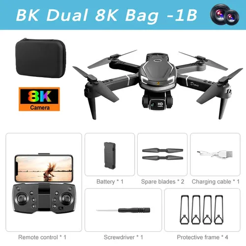 Lenovo V88 Drone 8K Professional HD Aerial Dual-Camera 5G GPS Obstacle