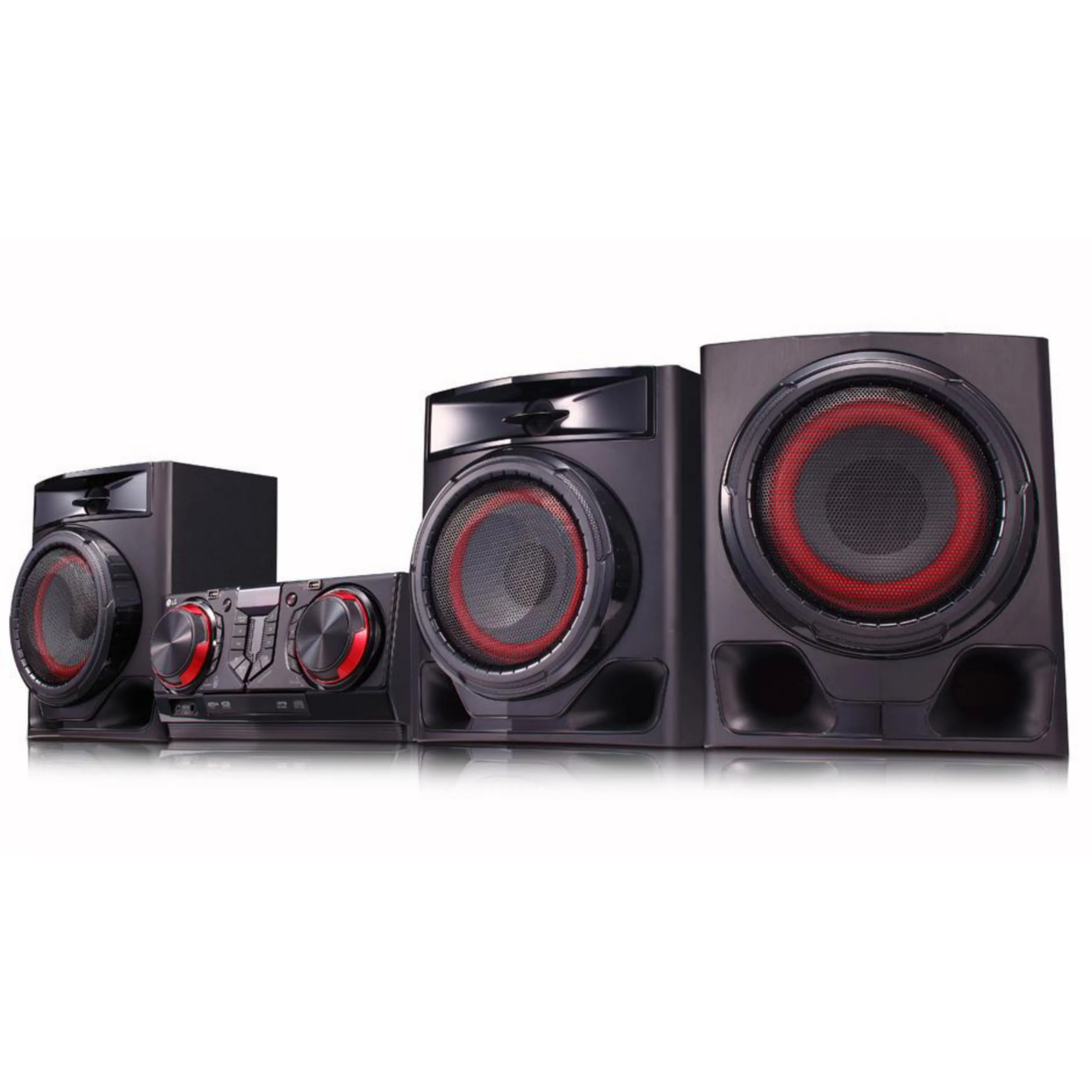 LG XBOOM CJ45 720W HiFi CD   Karaoke   Auto DJ Bluetooth Home Theater - Brand New