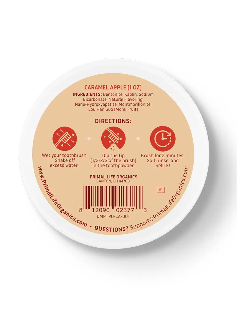 Limited Edition Caramel Apple Toothpowder